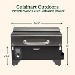 Portable Wood Pellet Grill and Smoker