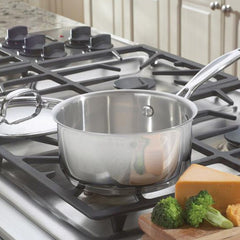 Chef's Classic™ Stainless 1.5 Quart Saucepan with Cover