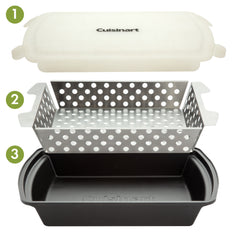 Marinade and Grilling Basket Set