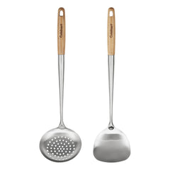 2Pc Wok Tool Set